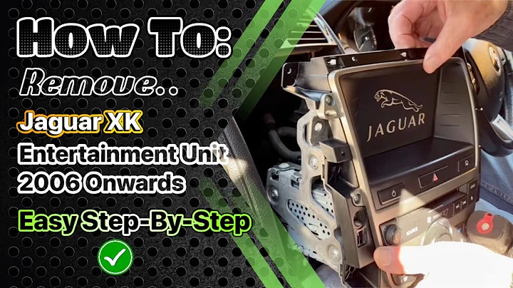 Jaguar XK 2006 Onwards Entertainment Unit Removal | CrystalClearMechanics