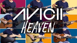 Avicii & Coldplay - Heaven (1 MAN 9 GUITARS)