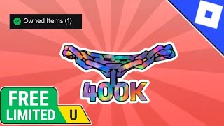 [FREE LIMITED] How to get the 400K MEMBERS CHAIN! | Roblox 