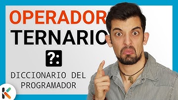 ❓ ¿QUÉ es un OPERADOR TERNARIO? [Diccionario del PROGRAMADOR]