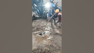 cable anchor installation||vertical cable installation #civilengineering #construction ground anchor