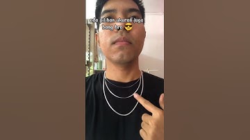 Kalung Titanium Pria Wanita kekinian anti karat , shorts