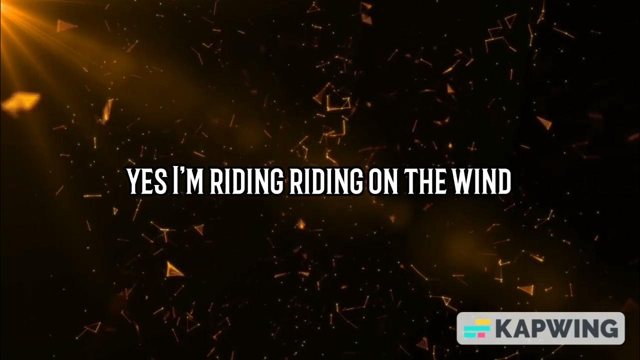 Riding On The Wind Lyrics (Judas Priest) YouTube