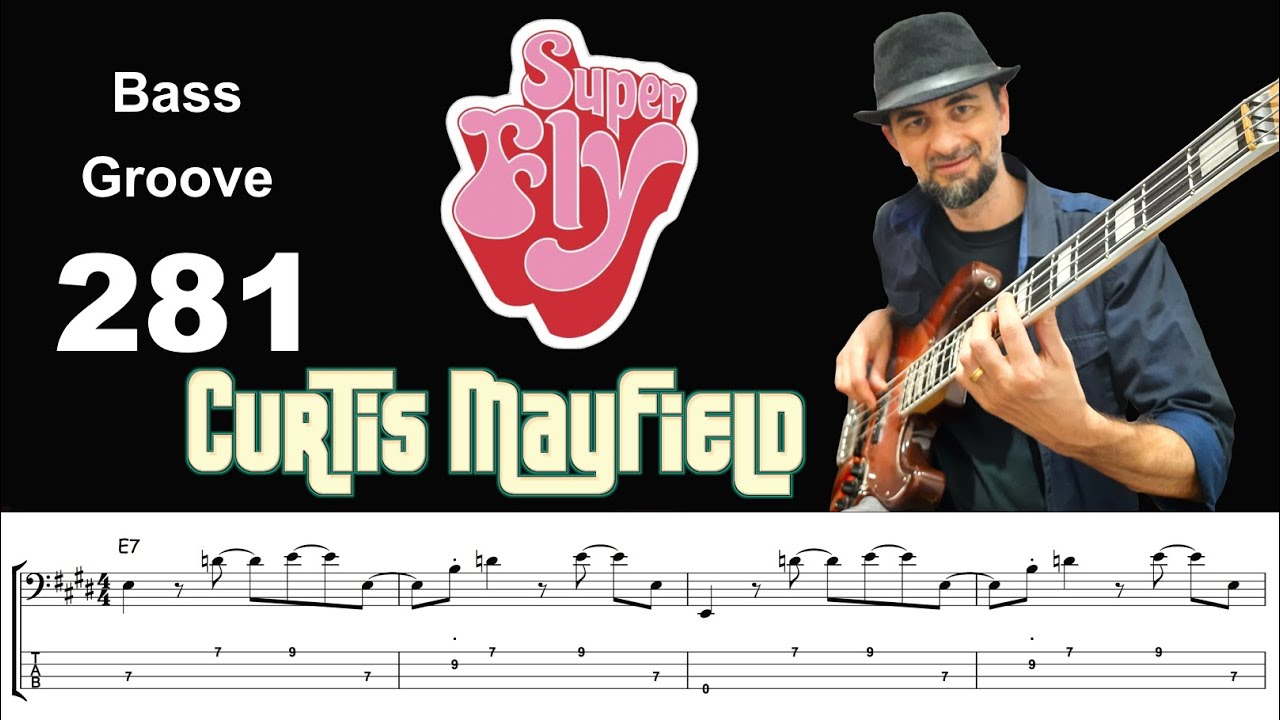 SUPER FLY (Curtis Mayfield) How to Play Bass Groove Cover with Score & Tab Lesson adlı videoyu YouTube'da izle SUPER FLY (Curtis Mayfield) How to Play Bass Groove Cover with Score & Tab Lesson adlı videoyu YouTube'da izle