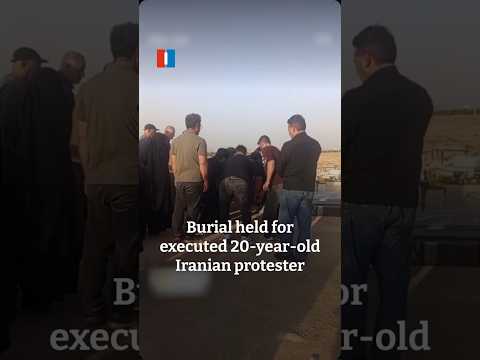 Burial held for executed 20-year-old Iranian protester