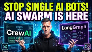 CrewAI vs LangGraph: How to Build Massive AI Agent Networks (Day 37A)