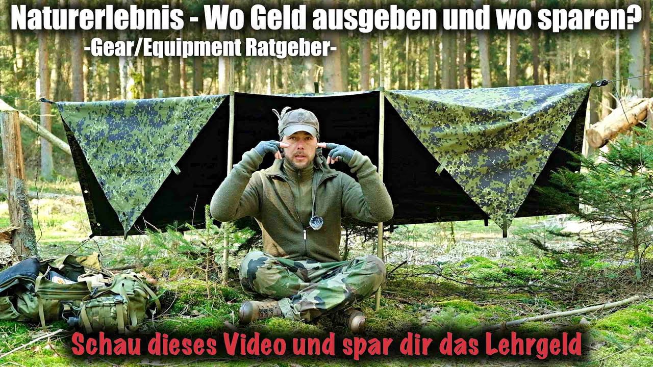 Naturerlebnis - Wo sollte ich Geld ausgeben und wo kann ich sparen? - Gear/Equipment Ratgeber -