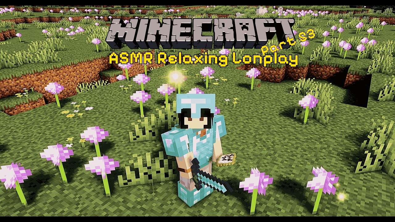 Minecraft ASMR ❤️- Doing chores at my base | Relaxing Longplay😸 Part 53