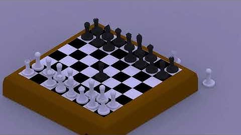 Chess Set Animation