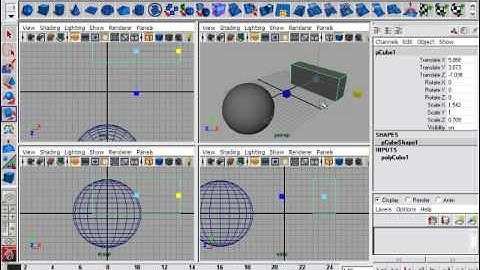 Maya Tutorial:  Basics part 2 of 5