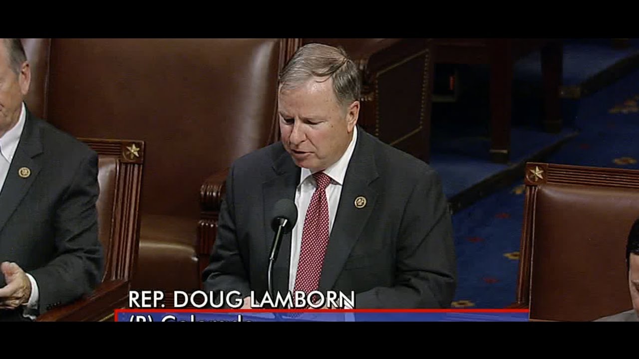 Special Order: National Bible Week Congressman Doug Lamborn 11.15.16