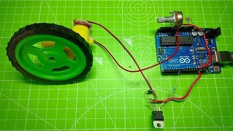 Light based Motor Speed Control using Ldr with Arduino | Arduino Project