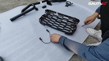 SAUTVS Installation of LED White Accent Fang Lights for Polaris RZR XP 1000 RZR XP4 1000 2024 2025+