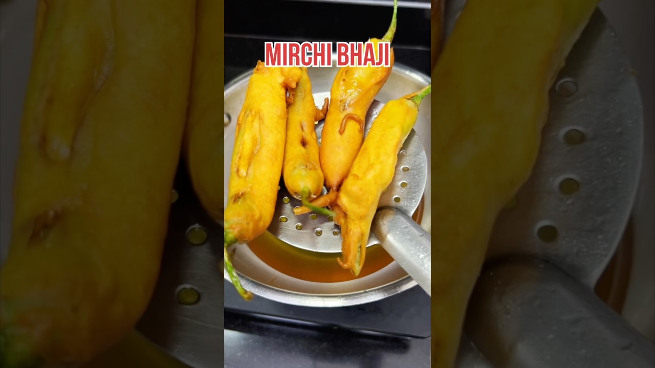 Mirchi Besan Bhajiya | Teekhi Mirchi Bhajiya | Evening Spicy Snack | Mirchi Pakoda