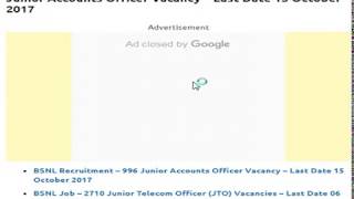 BSNL Recruitment