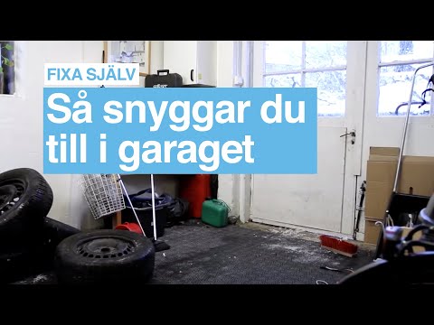 Video: Hur Man Ordnar En Butik Från Ett Garage