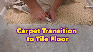 Carpet to Tile | Bathroom Floor Transition | PLAN LEARN BUILD