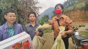 Tặng Cần Câu Cho Ông Cụ Ăn Sắn Qua Ngày - Quà Chị Kiều Tiên (Hàn Quốc) Tặng Cói Lalin