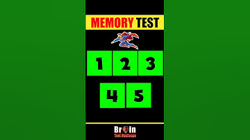 Memory Test #4 | Riddles and Puzzles for IQ Test | #shorts #paheliyan #viral