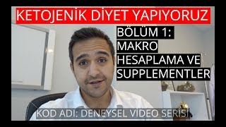 Ketojenik Diyete Başlayalım - Kod Adı Deneysel Drcan