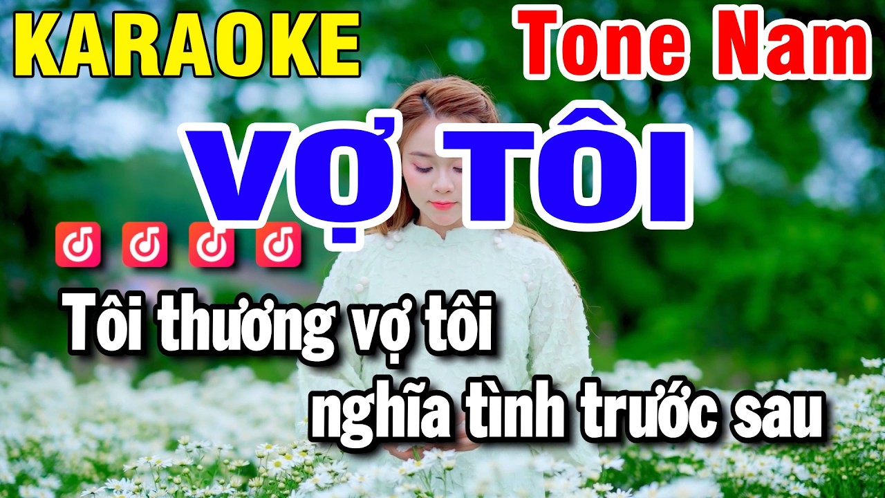 Karaoke Vợ Tôi Nhạc Sống Tone Nam Beat Hay 2026 ( Am ) Karaoke Huỳnh Lê