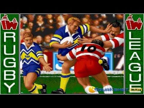Wembley Rugby League gameplay (PC Game, 1994)
