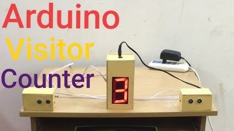 Arduino Visitor Counter