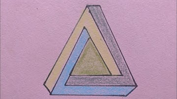 How to draw the impossible triangle || easy step-by-step guide || art tutorial