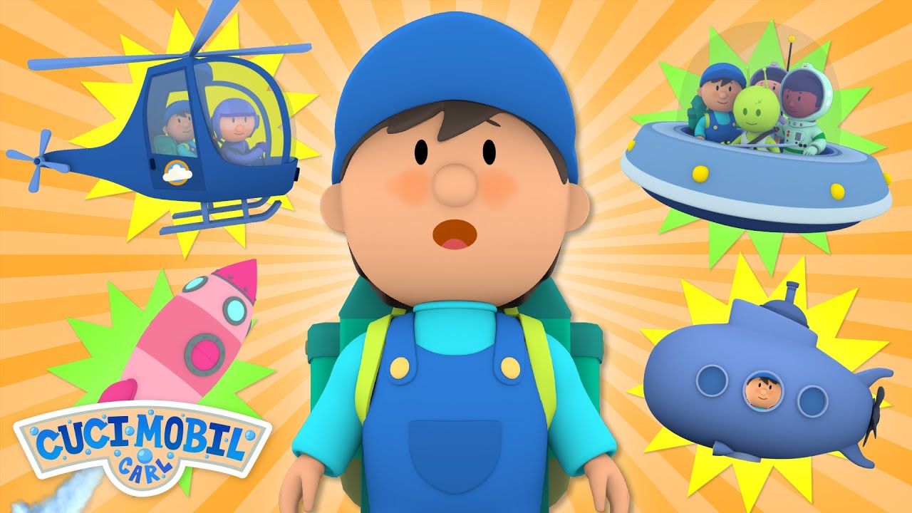 Petualangan Besar Carl | Cuci Mobil Carl | Kartun Untuk Anak-Anak