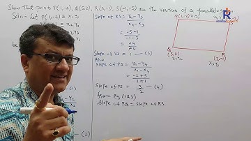 Co-Ordinate Geometry ( To Show the points are the vertices of Parallelogram )
