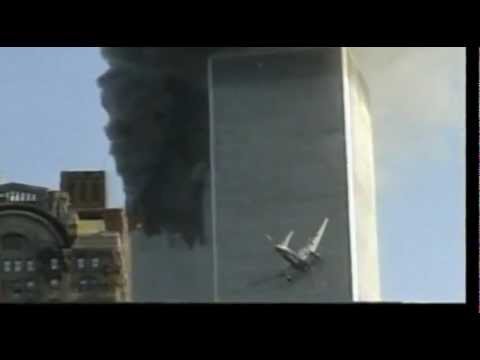 9/11~(Angle-1) 2nd Plane Pod Fires on WTC-2 (South Tower)