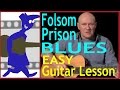 Easy Blues Guitar Lesson - Folsom Prison Blues