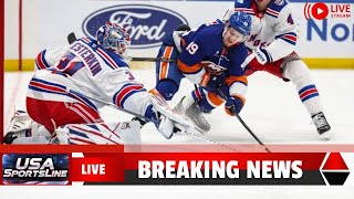 Islanders vs Rangers Highlights David Rittich Brilliant in 2–0 Shutout। USA SportsLine