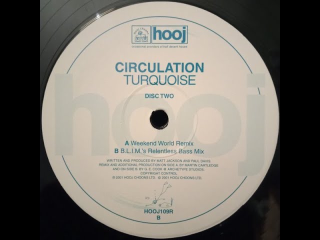 Circulation - Turquoise (Weekend World Remix) (2001)