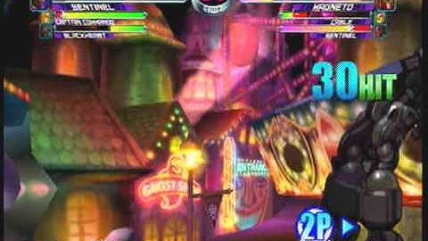 MvC2: tleloc vs Josh 360 (Cab/Mag/Sent) .:6.3.13:.