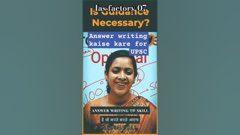 Answer writing kaise sikhe for upsc, Dr. Tanu Jain ma