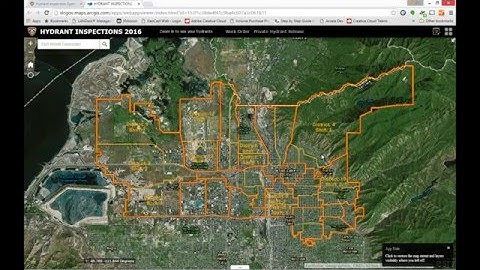 Hydrant Inspection System for Desktop