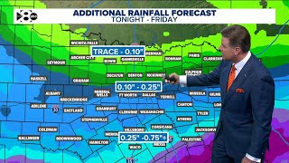 DFW Weather: Expect rain Friday, but a beautiful weekend to follow