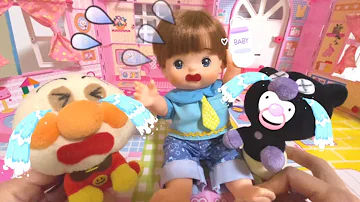 アンパンマン アニメ おもちゃ メルちゃん アンパンマン 赤ちゃんのお世話をするよ 上手にできるかな アニメキッズ Mp3
