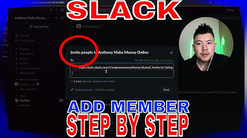 ✅ Hoe je een lid kunt uitnodigen voor Slack Workspace 🔴