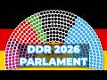Wenn Ostdeutschland in 2026 ein DDR Parlament Formen Würde | AfD, CDU, SPD, Linke, Grüne, BSW