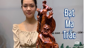 Đạt ma giáo hóa gỗ trắc đỏ đen vân như cẩm trấn trạch trừ tà TƯỢNG NGUYỄN HỒNG 0966336318