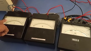 No Load test on Three phase Induction Motor