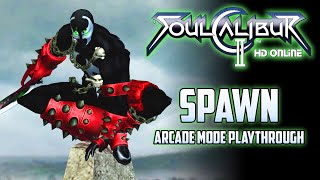 Soul Calibur 2 HD - Spawn Arcade Mode Playthrough