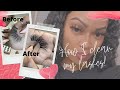 HOW I DEEP CLEAN MY FALSE LASHES| Kayann Elecia