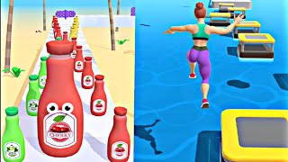 Cherry Juice Vs Fat Girl Fun Run Game - Games - Android Gameplay