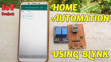 Home Automation using using ESP8266 & Blynk App