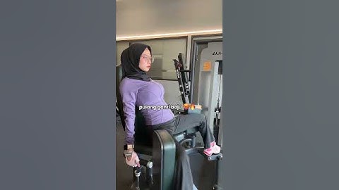 Cewek Hijab Tiktok Fadhilahrzk mode jilbab dress & gym sport cantik hot