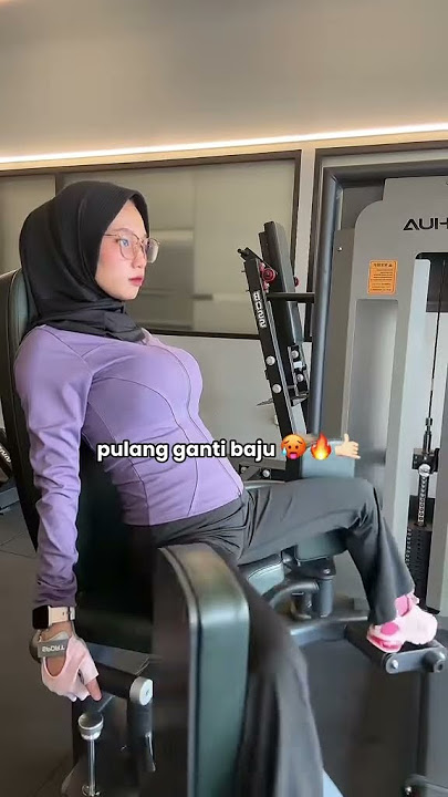 Cewek Hijab Tiktok Fadhilahrzk mode jilbab dress & gym sport cantik hot