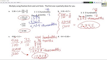 Grade 5 Eureka Math Module 4 Lesson 18 (Homework Help)